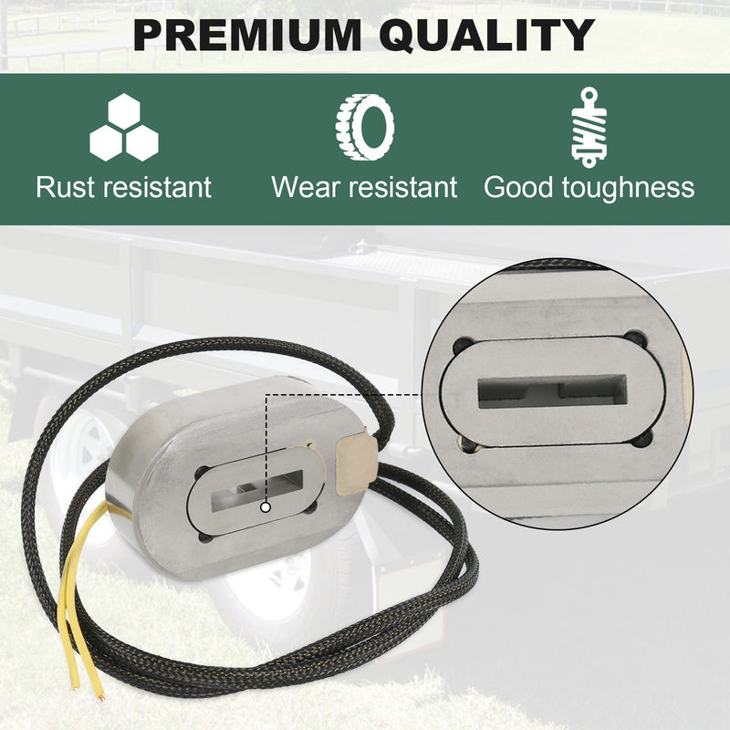 Electric Trailer Brake Magnet Replacement Kit for 10K Axle 12-1/4" 2PCS
