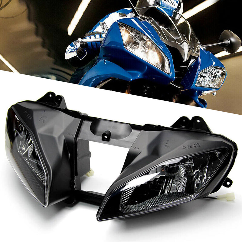Front Headlight Assembly for Yamaha YZF-R6 YZF R6 Headlamp Light 2008-2016