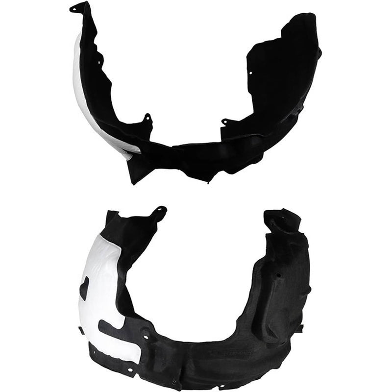 Front Driver Passenger Side Fender Liners for Toyota Highlander 2020-2024 Pair