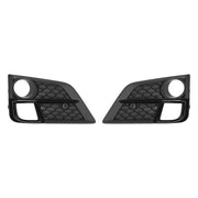 DURAFORCE Fog Light Cover Front Bumper Lamp Bezel for Honda Odyssey 2018-2020 Black Pair
