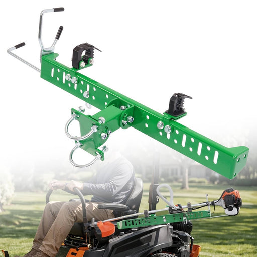 DURAFORCE Roll Bar Trimmer Rack Holder Quick Clamp Locking Zero Turn 1" 2" Lawn Mower