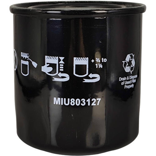DURAFORCE MIU803127 Fuel Filter for John Deere 3046R 3043D 4044M 4052R 4044R 4052M 4066M