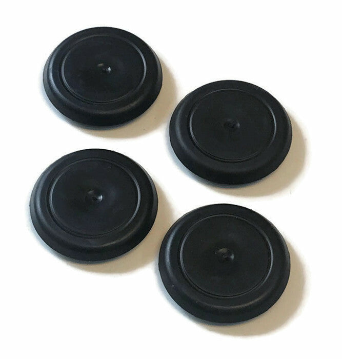 DURAFORCE 55177482AA Rubber Body Floor Drain Plugs for Jeep TJ Wrangler 97 06 SE X Sport 4 Piece