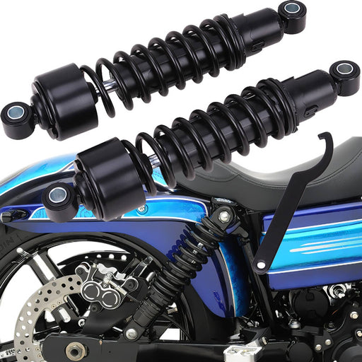 DURAFORCE 11.75" 298mm Rear Shocks Absorber for Harley Sportster XL883 1200 72 48 FXR 2PCS