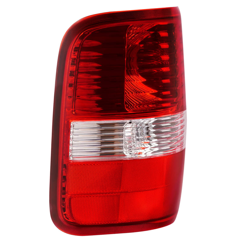 Red Lens Tail Light Set for Ford F-150 2004-2008 Driver Passenger Side
