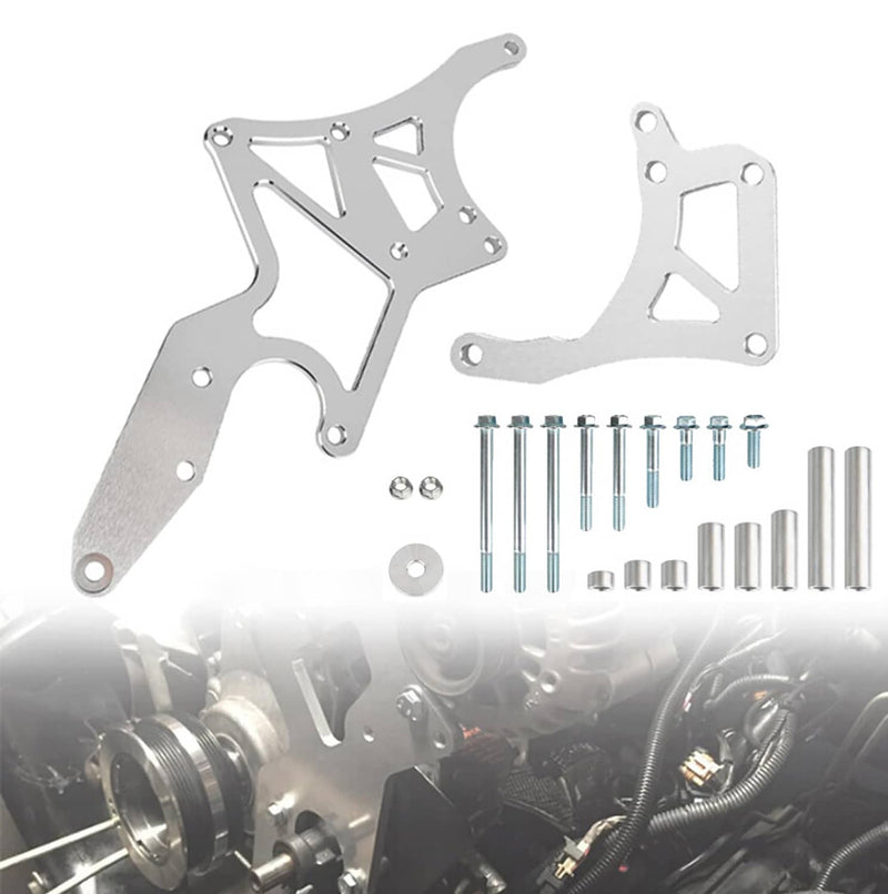 LS Engine Serpentine Bracket Alternator Power Steering Pump Swap Conversion