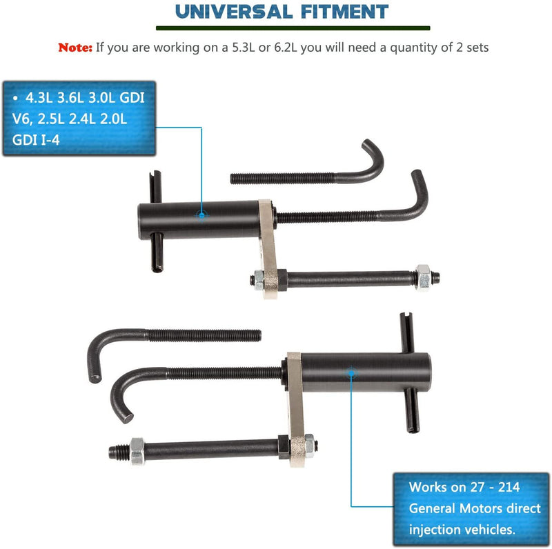 EN-49248 Injector Rail Assembly Remover Tool for 27-214 Direct Injection Engines