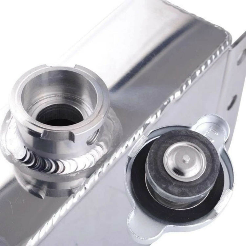 DURAFORCE 1.6L Radiator Coolant Overflow Expansion Reservoir Bottle Aluminum Water Tank