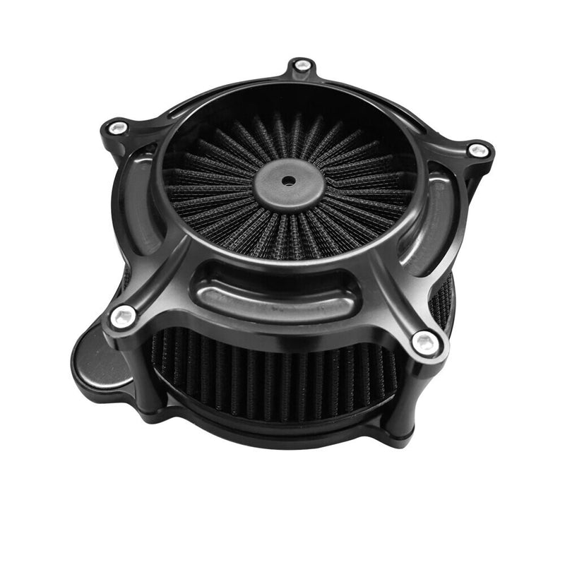 Black Air Cleaner Intake Filter for Harley Touring Road King Street Glide
