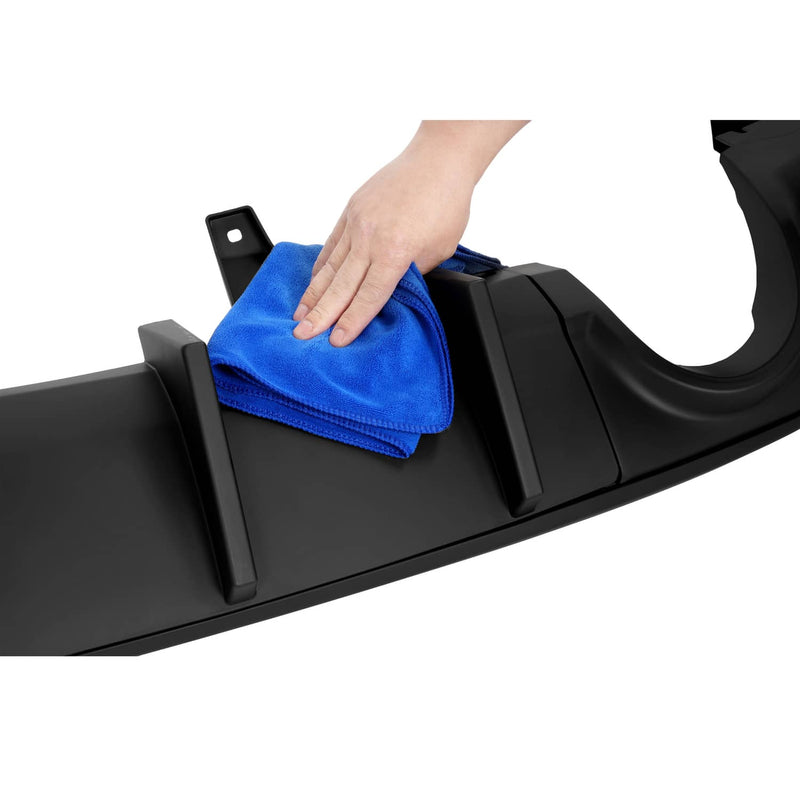 DURAFORCE Rear Shark Fin Diffuser Matte Black for Dodge Durango 2011-2025