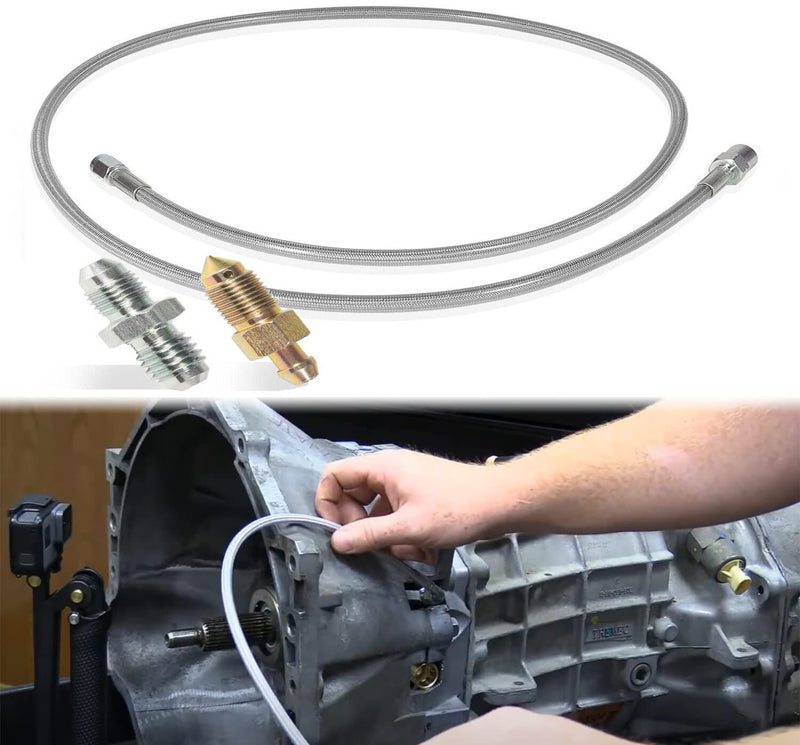 Remote Clutch Speed Bleeder Line for F-Body Camaro Firebird Corvette C5 GTO LS1