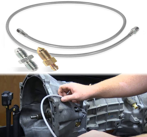 DURAFORCE Remote Clutch Speed Bleeder Line for F-Body Camaro Firebird Corvette C5 GTO LS1