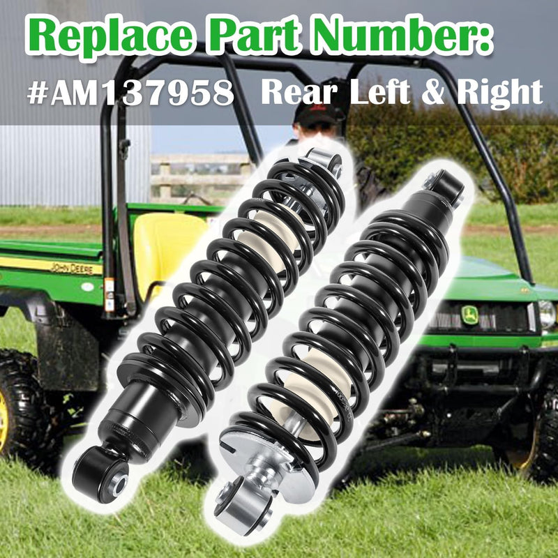 Rear Coil-Over Struts Shocks for John Deere Gator XUV620i XUV850D 2 Pieces