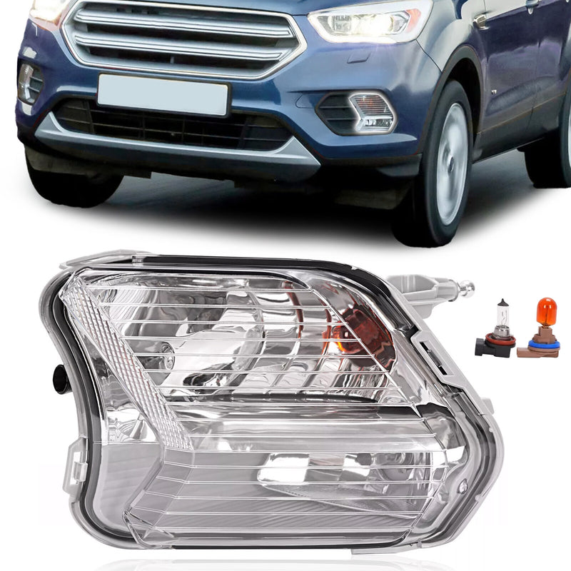 Fog Light Park Lamp for Ford Escape Kuga 2017-2019 Left Driver Side