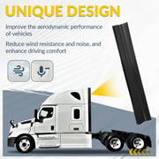 DURAFORCE Upper Cab Fairing Extension for Freightliner Cascadia 2008-2020 Left Driver Side