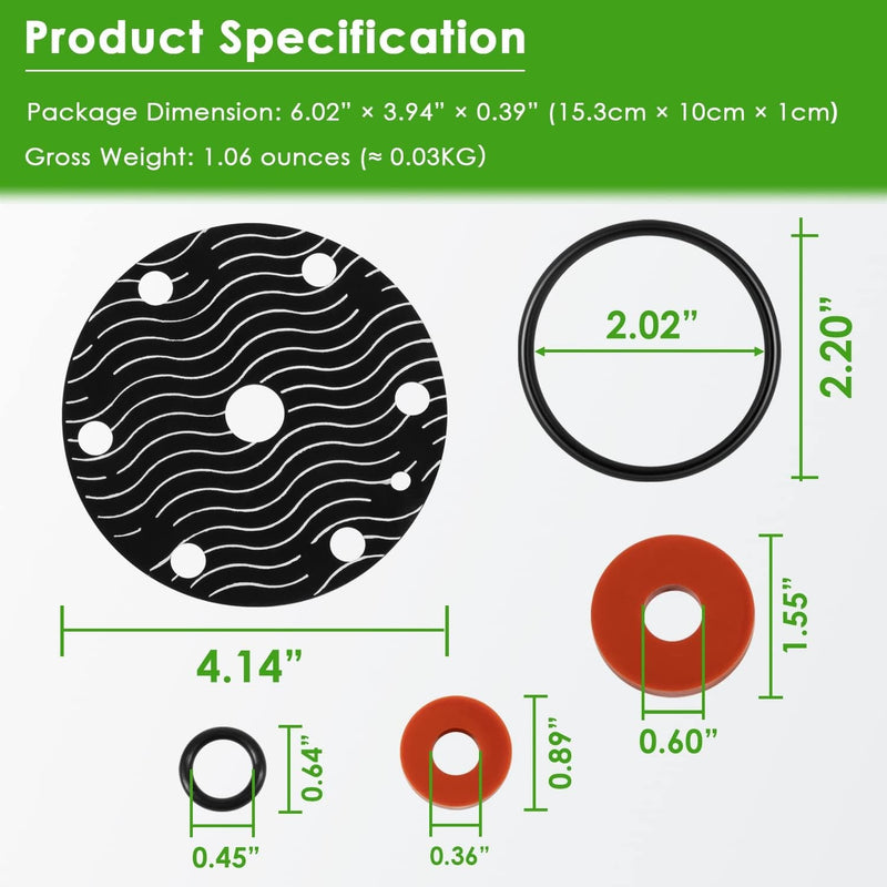 RK34-975XLR Rubber Repair Kit for Wilkins 975XL 975XL2 8Pcs