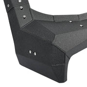 DURAFORCE Steel Armor Windshield Frame Cover Visor Cowl w/LED for Jeep Wrangler JK 2007-18