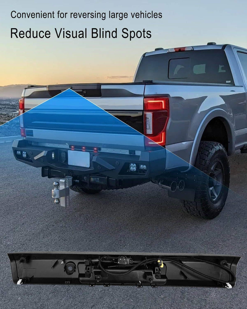 Tailgate Handle Rear View Backup Camera for Ford Super Duty 2017-2022