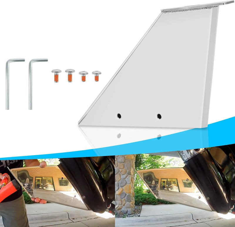 27061 Skeg Guard Stainless Steel Protective Skeg for Mercury 4 Stroke 2 Stroke