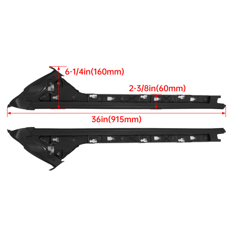 Windshield Inner Trim Pillar Molding RH LH Side for Ford Explorer 2011-2019