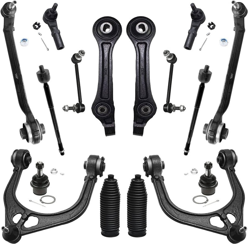 16Pc Suspension Front Control Arm Kit for 2011-2019 Dodge Charger Challenger 300