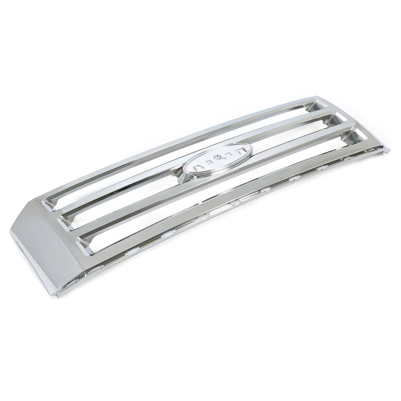 DURAFORCE Front Grille Assembly Chrome Shell And Insert for Ford Expedition 2007-2014