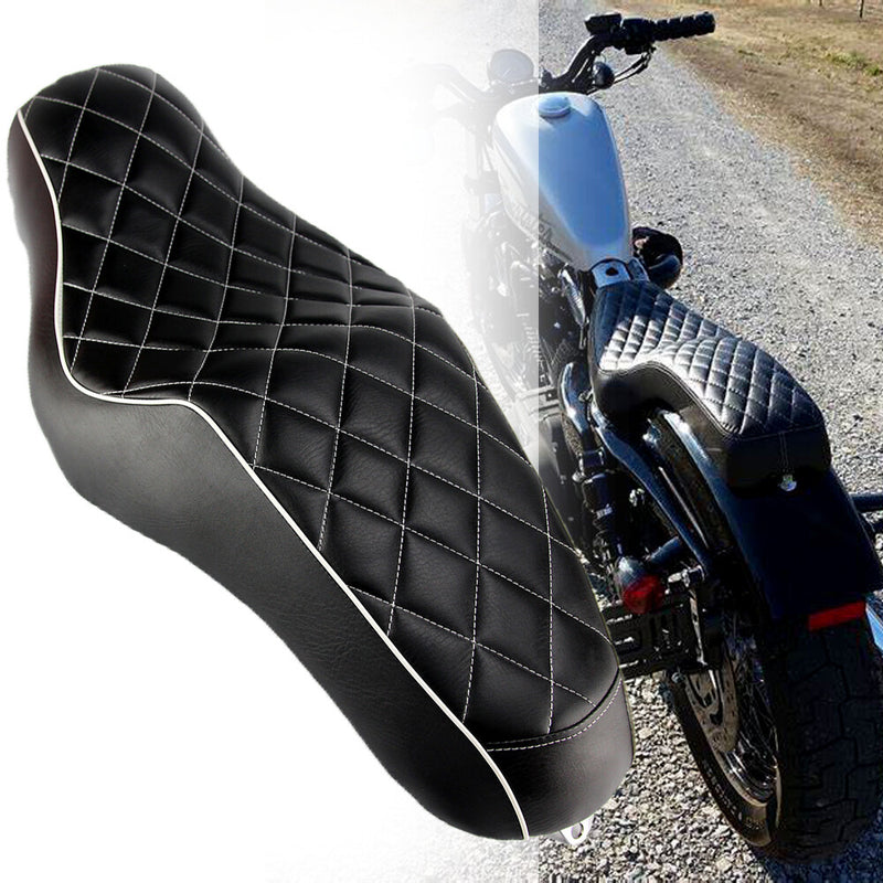 Two-up Rider Driver Passenger Seat for Harley Sportster 883 XL883C XL1200 Custom