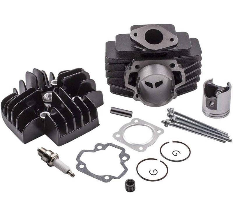 60CC Big Bore Set for Yamaha PW50 Cylinder Piston Gasket Head Top End 1981-2009
