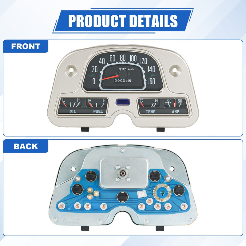 83100-60180 Speedometer Gauge Cluster for Toyota Land Cruiser FJ40 FJ45 BJ40
