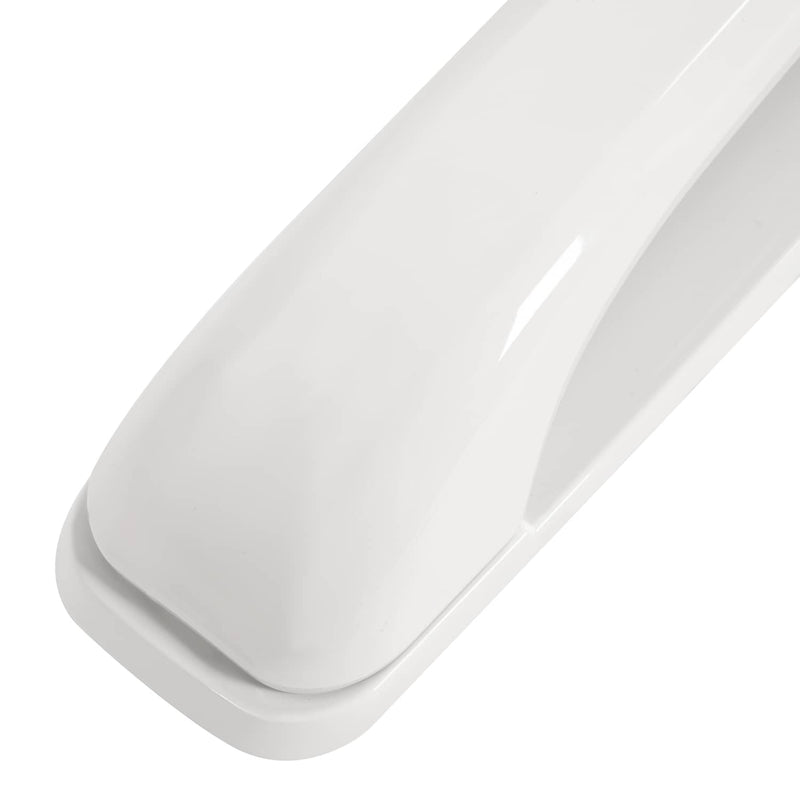 DURAFORCE Outside Door Handle White for Dodge Ram 1500 2009-2024 2500 2011-2025 4 Pcs
