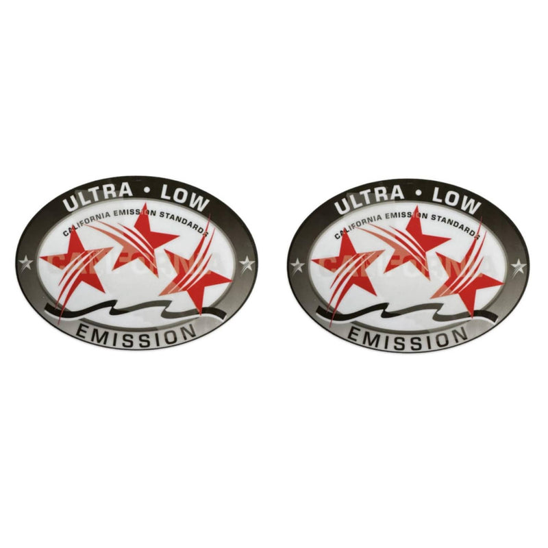 DURAFORCE Ultra Low Emission 3 Star Decals Stickers for SeaDoo for Yamaha for Honda 2PCS