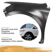 DURAFORCE Fender for Ford Edge Limited SE SEL Sport 2011-2014 Front Driver Left Side Steel