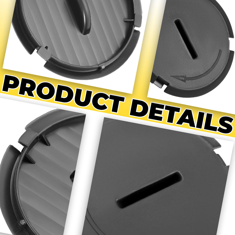 Headlight Bezel Dust Plug Cap Cover Set for Chevrolet Corvette C5 1997-2004