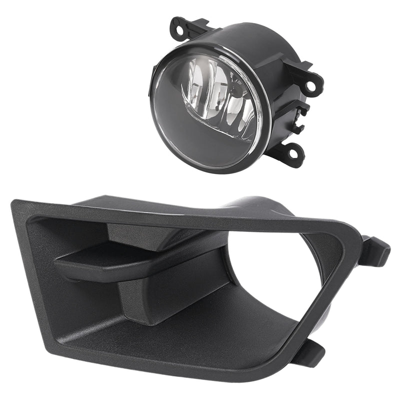 Front Bumper Fog Lights Driving Lamps And Bezels for Ford Mustang 2010-2012 Left