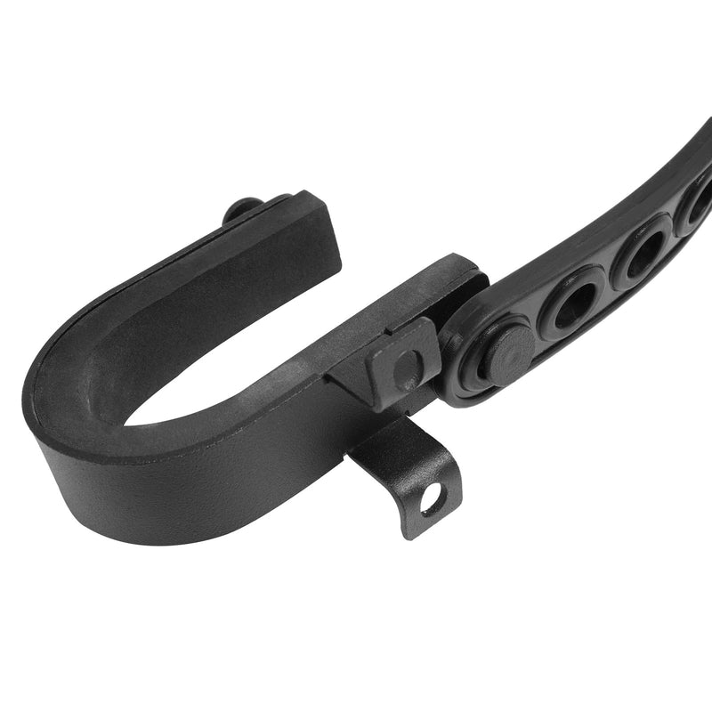 Powder Coated Rubber Gun Rack Straps for Seat Back MOLLE Mounting 2 Pack