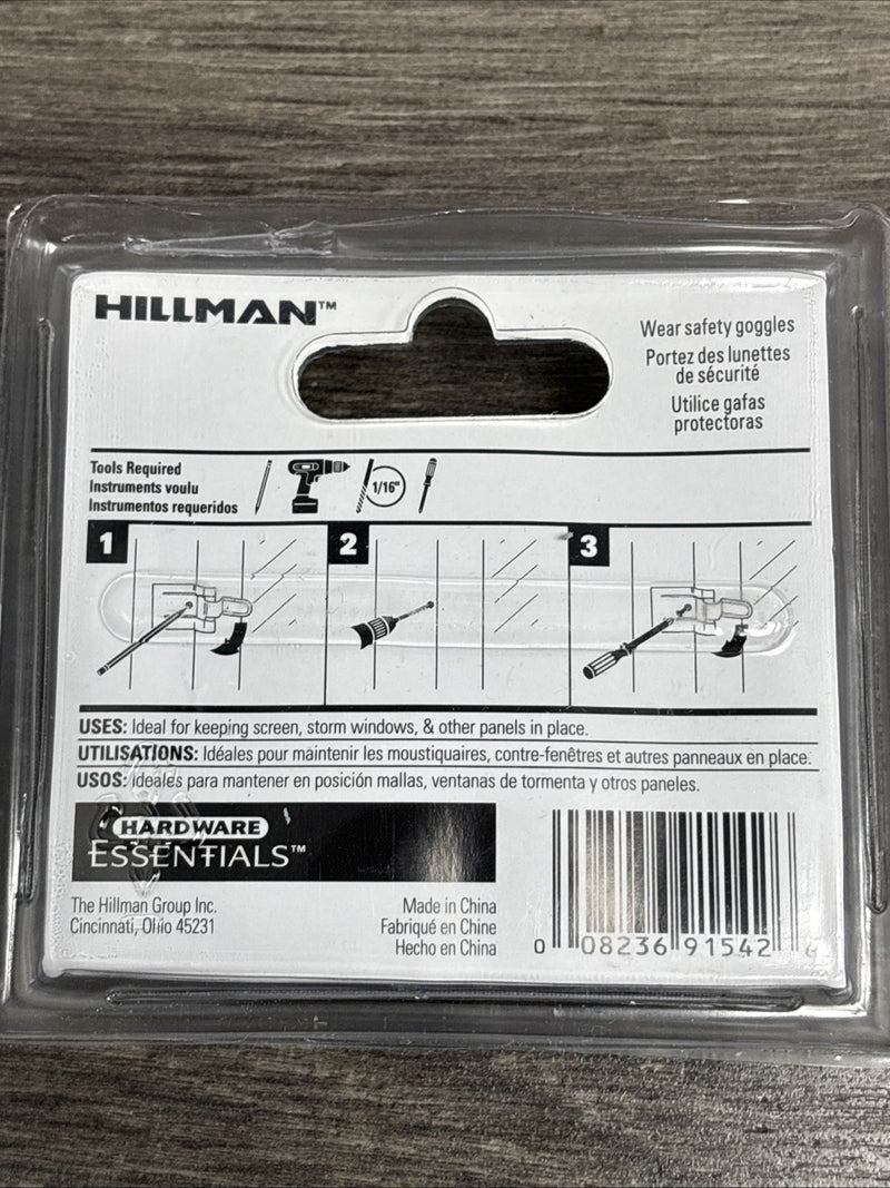 852057 Window Screen Snap Fasteners for Hillman Group Co 6 Piece