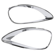 DURAFORCE Chrome Headlight Bezel Trim Left & Right for Freightliner Columbia 2001-2017