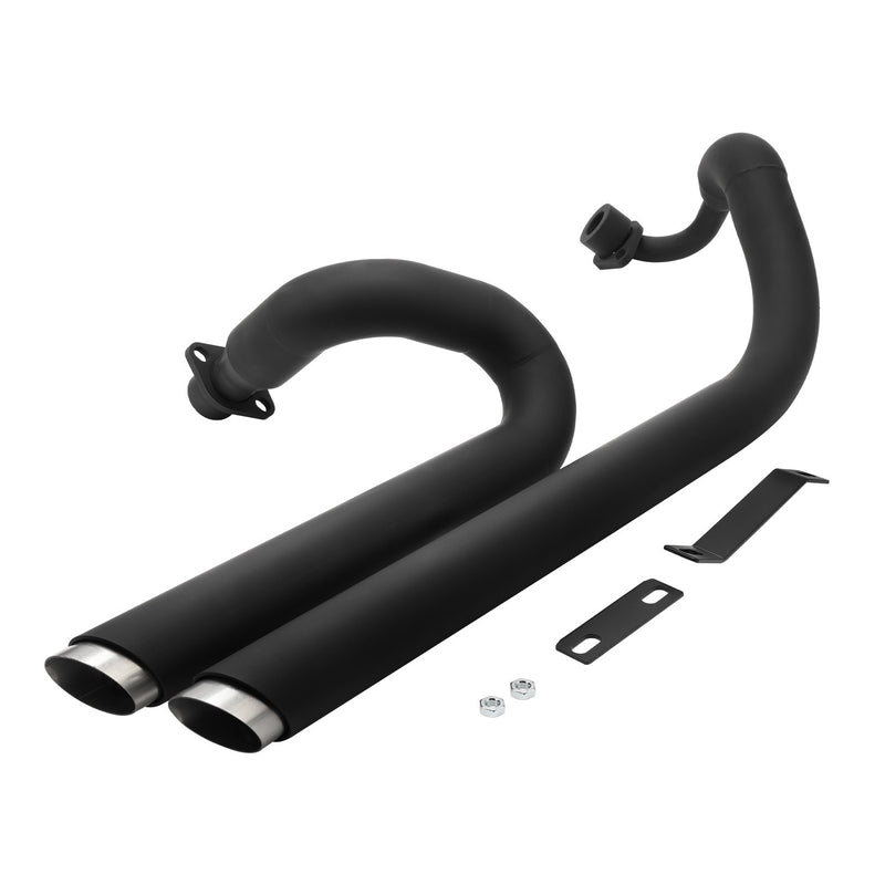 Dragstar 650 Exhaust Muffler Pipe w/ Silencer for Yamaha V Star XVS650 Custom