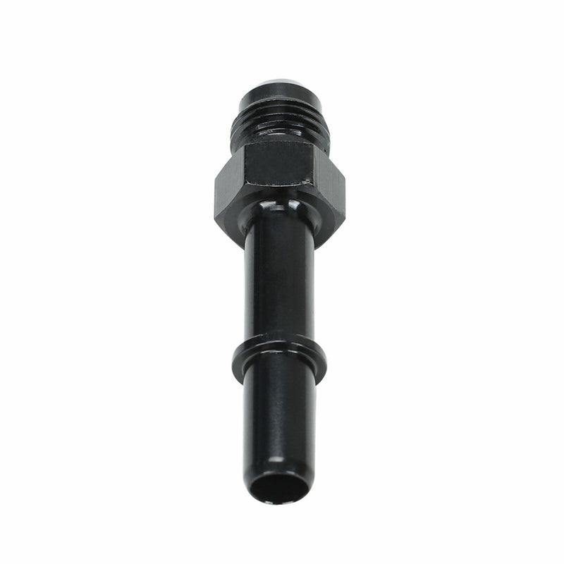 6AN Male Flare to 3/8" SAE Quick Connect EFI Fuel Fitting Adapter 2PCS