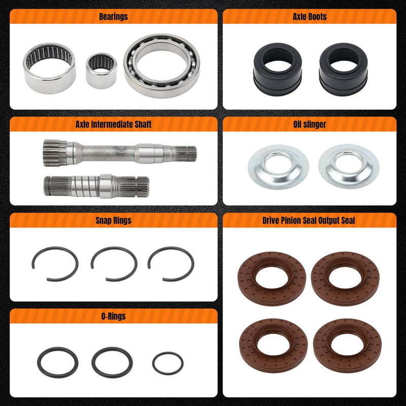 Front Right Axle Intermediate Shaft Inner Shaft Kit for Dodge Ram 1500 2012-2022