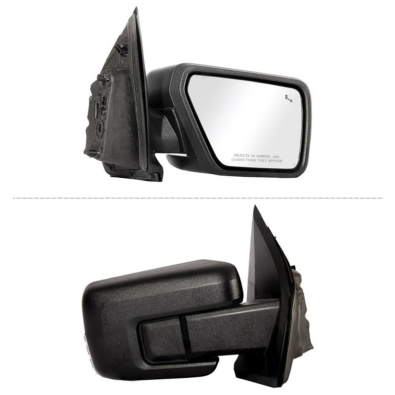 Mirror Turn Signal Temp Sensor Puddle Light Pair for Ford F-150 2021-24