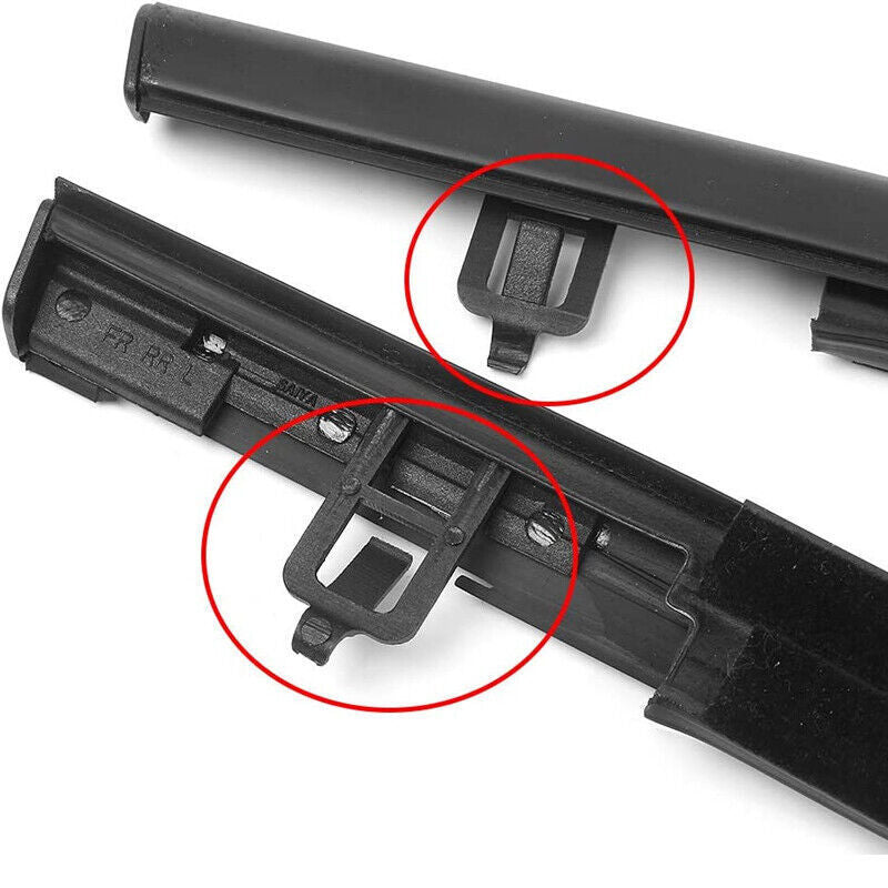 4Pcs Car Window Moulding Trim Weatherstrip Seal for Honda Civic Sedan 06-11