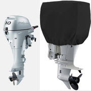 DURAFORCE Boat Outboard Engine Cover Waterproof for 30-60HP Motor Black