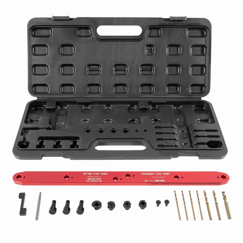 71400 Manifold Drill Template for GM Chevy LSIII 4.8L 5.3L 6.0L Motors 99-07