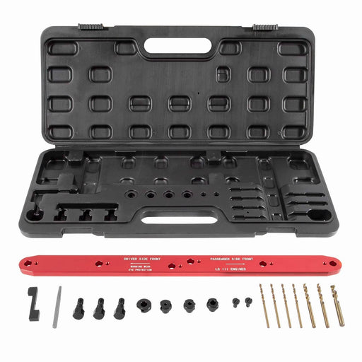 DURAFORCE 71400 Manifold Drill Template for GM Chevy LSIII 4.8L 5.3L 6.0L Motors 99-07