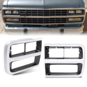 DURAFORCE Headlight Bezel Door Set for Chevrolet G10 G20 G30 1992-95 Driver Passenger Pair