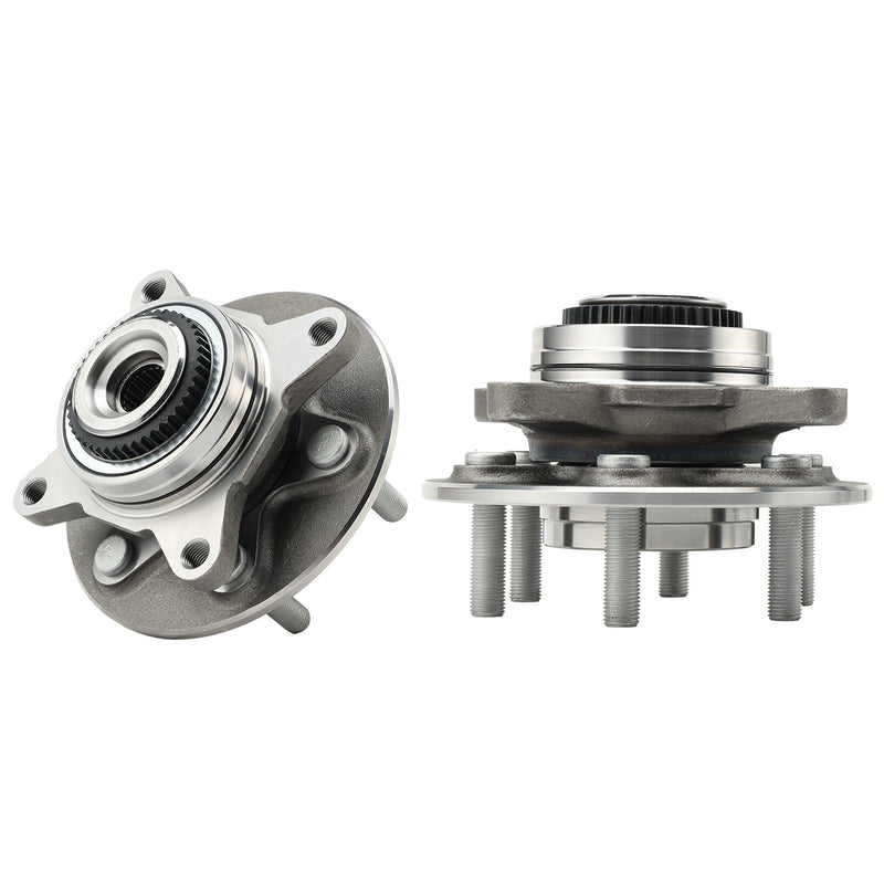 Front Wheel Bearing Hub Assembly for Ford F-150 F150 2018-2020 4WD Pair