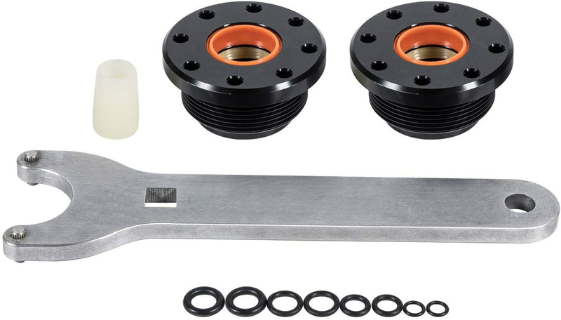 Front Mount Hydraulic Steering Cylinder Seal Kit with Pin Wrench for Seastar