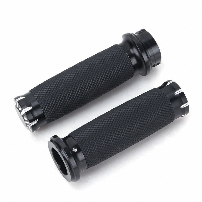 Motorcycle Handlebar Hand Grips for Harley Softail Dyna Sportster Chopper Bobber