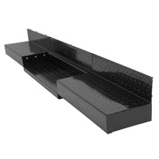 DURAFORCE Rear Step Bumper 83" Black Universal Screw-On for Enclosed Utility Body